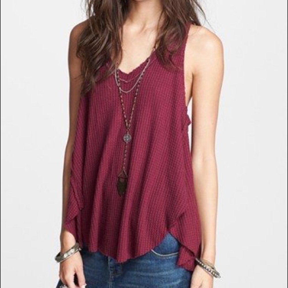 Free People Monroe Tank • Thermal • Super Soft